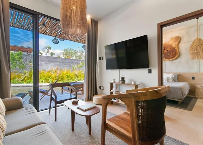 Appartement Nuju - Beutiful With Swimout-gym-rooftop-pool Tulum Pueblo