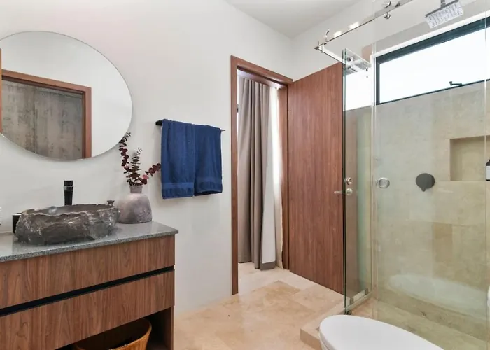 Nuju - Beutiful With Swimout-gym-rooftop-pool Appartement Tulum Pueblo