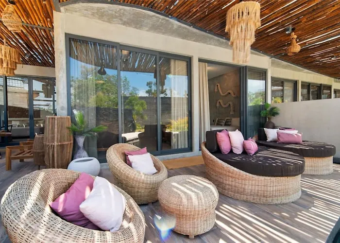Apartment Nuju - Beutiful With Swimout-gym-rooftop-pool Tulum