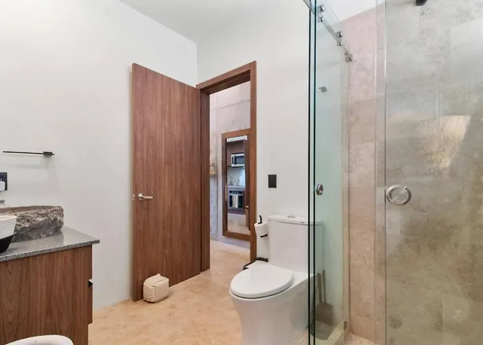 Nuju - Beutiful With Swimout-gym-rooftop-pool Appartement Tulum Pueblo
