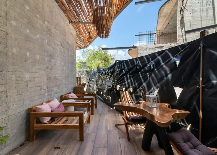 Apartment Nuju - Beutiful With Swimout-gym-rooftop-pool Tulum