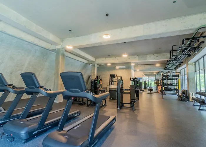 Apartment Nuju - Beutiful With Swimout-gym-rooftop-pool