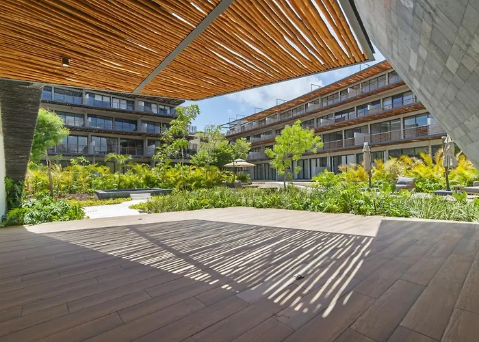 Nuju - Beutiful With Swimout-gym-rooftop-pool Apartment Tulum