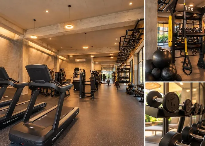 Apartment Nuju - Beutiful With Swimout-gym-rooftop-pool