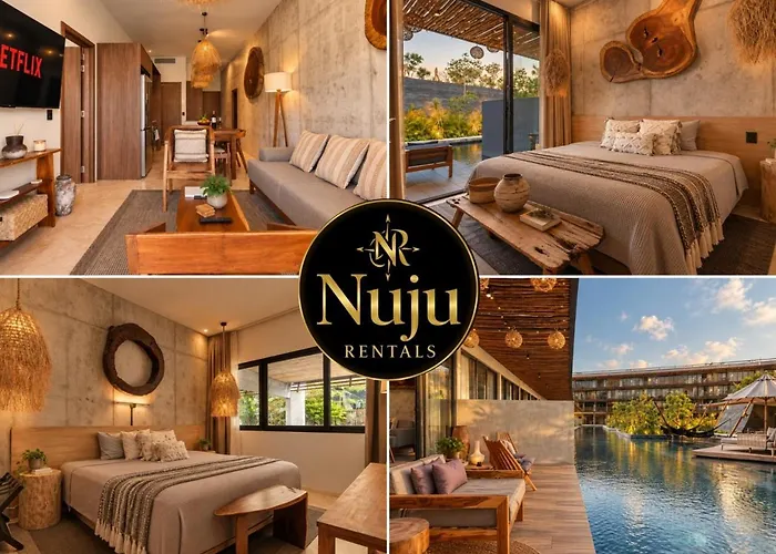 Nuju - Beutiful With Swimout-gym-rooftop-pool Apartment