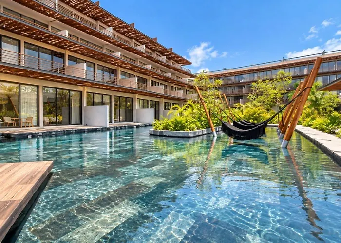 Nuju - Beutiful With Swimout-gym-rooftop-pool Apartment Tulum