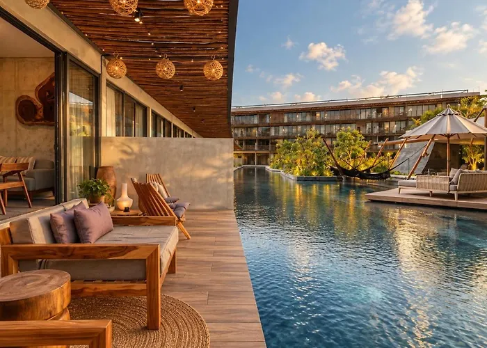 Nuju - Beutiful With Swimout-gym-rooftop-pool Tulum