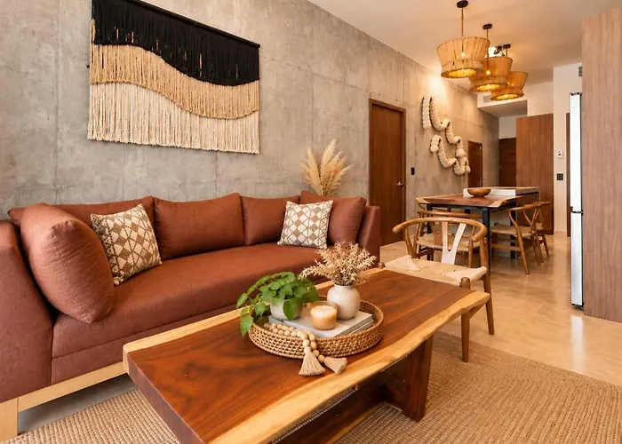 Apartment Nuju - Beutiful With Swimout-gym-rooftop-pool Tulum
