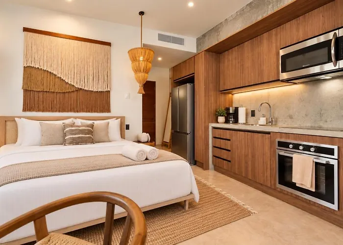 Nuju - Beutiful With Swimout-gym-rooftop-pool Tulum
