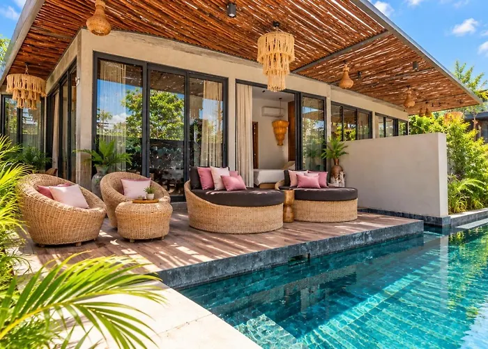 Apartment Nuju - Beutiful With Swimout-gym-rooftop-pool Tulum