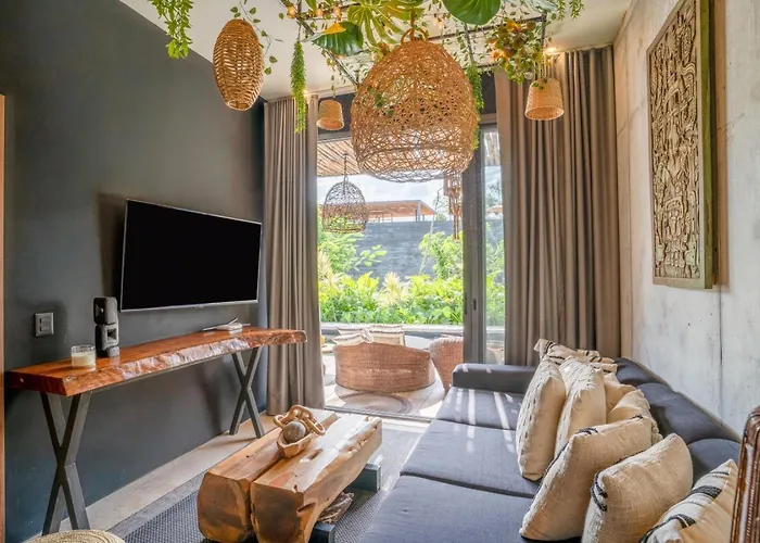 Nuju - Beutiful With Swimout-gym-rooftop-pool Tulum